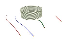 3D copper cables model