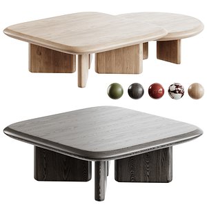 3D model Jardan August Coffee Table