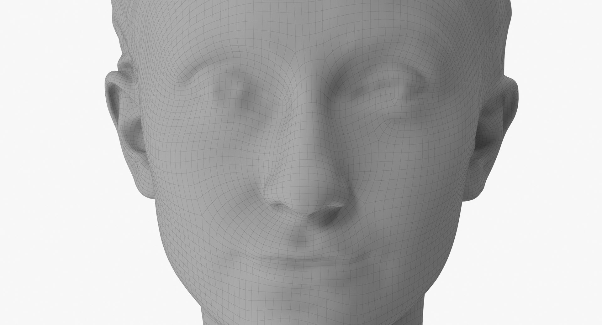 3D Joy Clean Scans Main Expression Set 10 poses Collection model