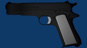 colt 1911 3d model