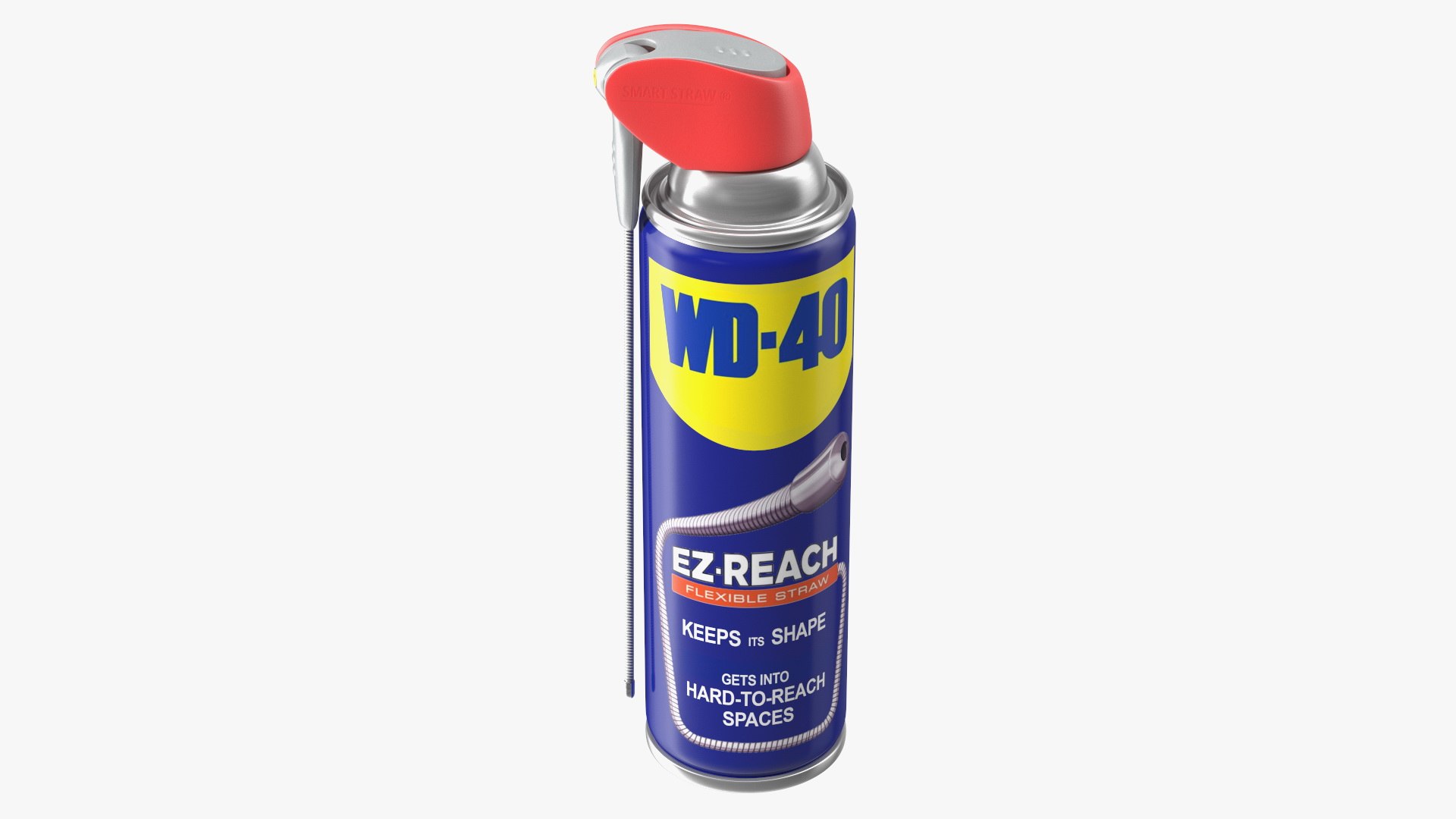 WD 40 EZ REACH Penetrative Lubricant Spray 3D model preview