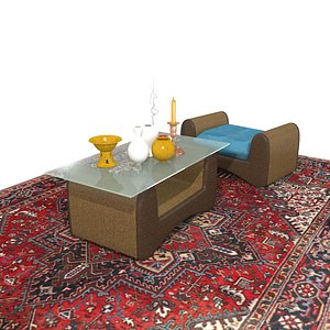 sofa table 3D model