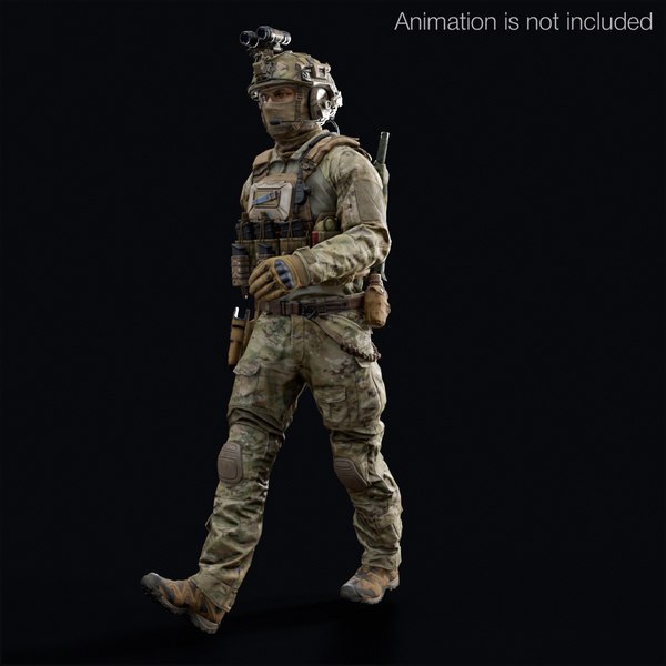 3D Elite Special Force Soldier model - TurboSquid 1967722