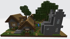 Quaint Village 3D model