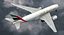 Modelo 3D do Airbus A350-800 Emirates Air Line