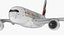 Modelo 3D do Airbus A350-800 Emirates Air Line