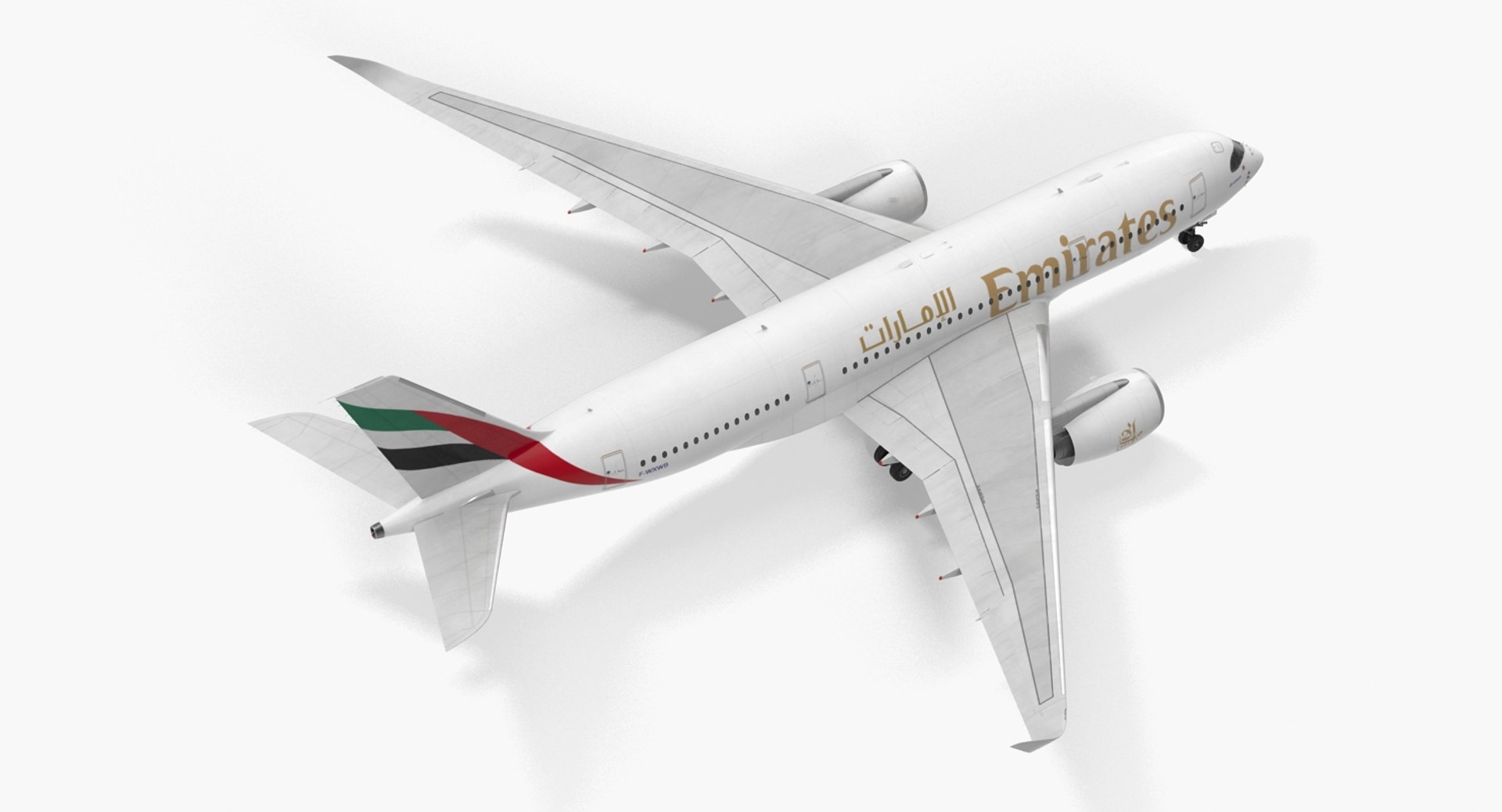 airbus a350-800 emirates air 3D model https://p.turbosquid.com/ts-thumb/0Y/8zOiqp/RATRSSEb/airbusa350800emiratesairlineriggedmb3dmodel041/jpg/1492150300/1920x1080/fit_q87/4448ddefe4dadf75d6db88c6cb0dd05f09fb84b4/airbusa350800emiratesairlineriggedmb3dmodel041.jpg