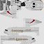 Modelo 3D do Airbus A350-800 Emirates Air Line