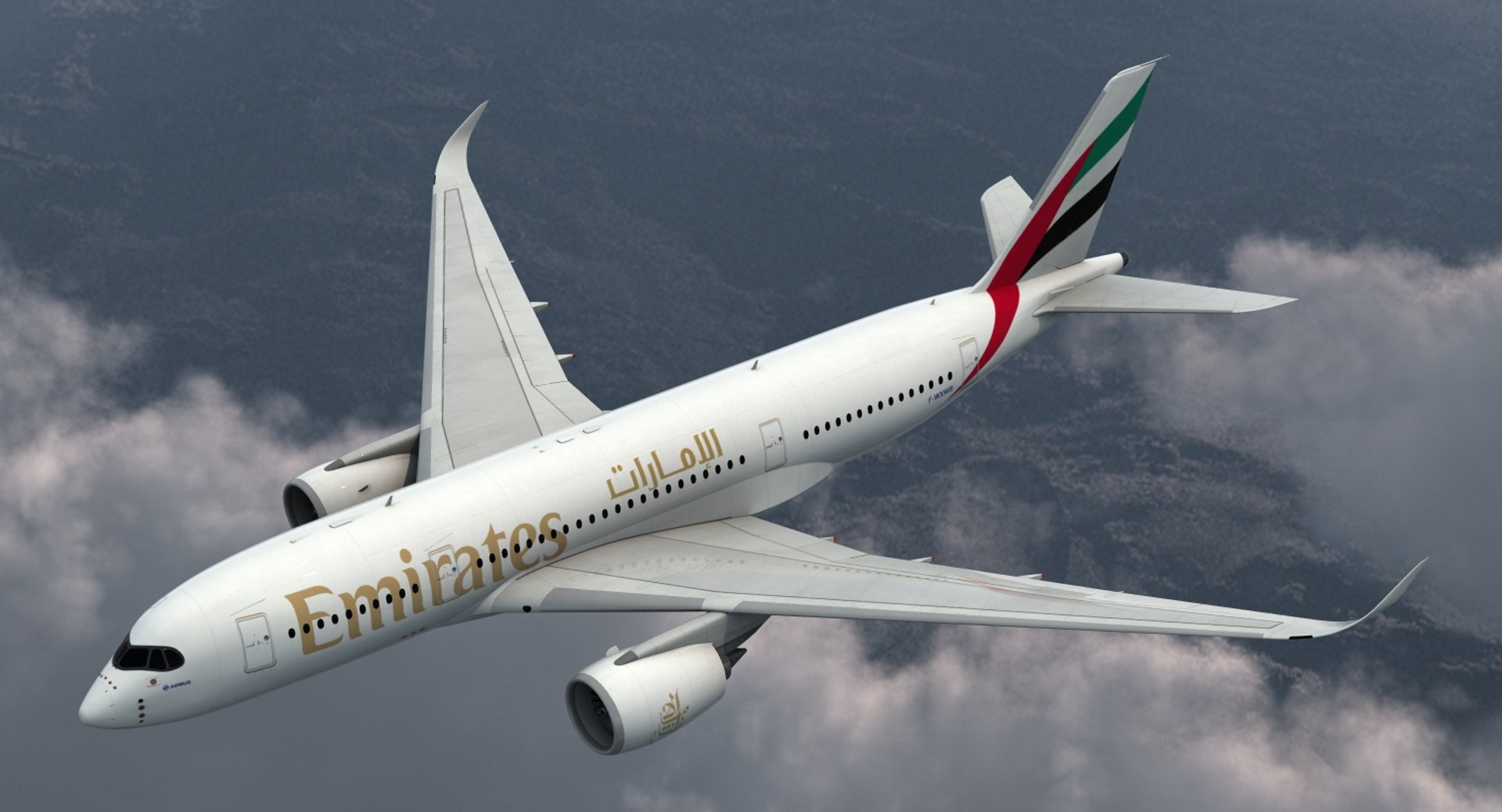 airbus a350-800 emirates air 3D model https://p.turbosquid.com/ts-thumb/0Y/8zOiqp/mz6s8kRO/airbusa350800emiratesairlineriggedmb3dmodel034/jpg/1492150300/1920x1080/fit_q87/e1801b1f7701cf82dbe2c3a3e41925583617393d/airbusa350800emiratesairlineriggedmb3dmodel034.jpg