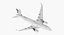 Modelo 3D do Airbus A350-800 Emirates Air Line