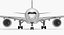 Modelo 3D do Airbus A350-800 Emirates Air Line