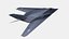 Lockheed F-117 Nighthawk Low-poly