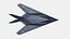 Lockheed F-117 Nighthawk Low-poly