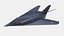 Lockheed F-117 Nighthawk Low-poly