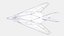 Lockheed F-117 Nighthawk Low-poly