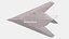 Lockheed F-117 Nighthawk Low-poly