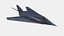 Lockheed F-117 Nighthawk Low-poly