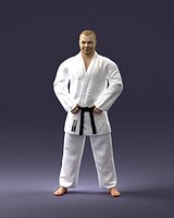Karate man 1105