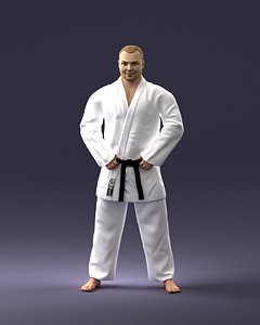 Karate man 1105
