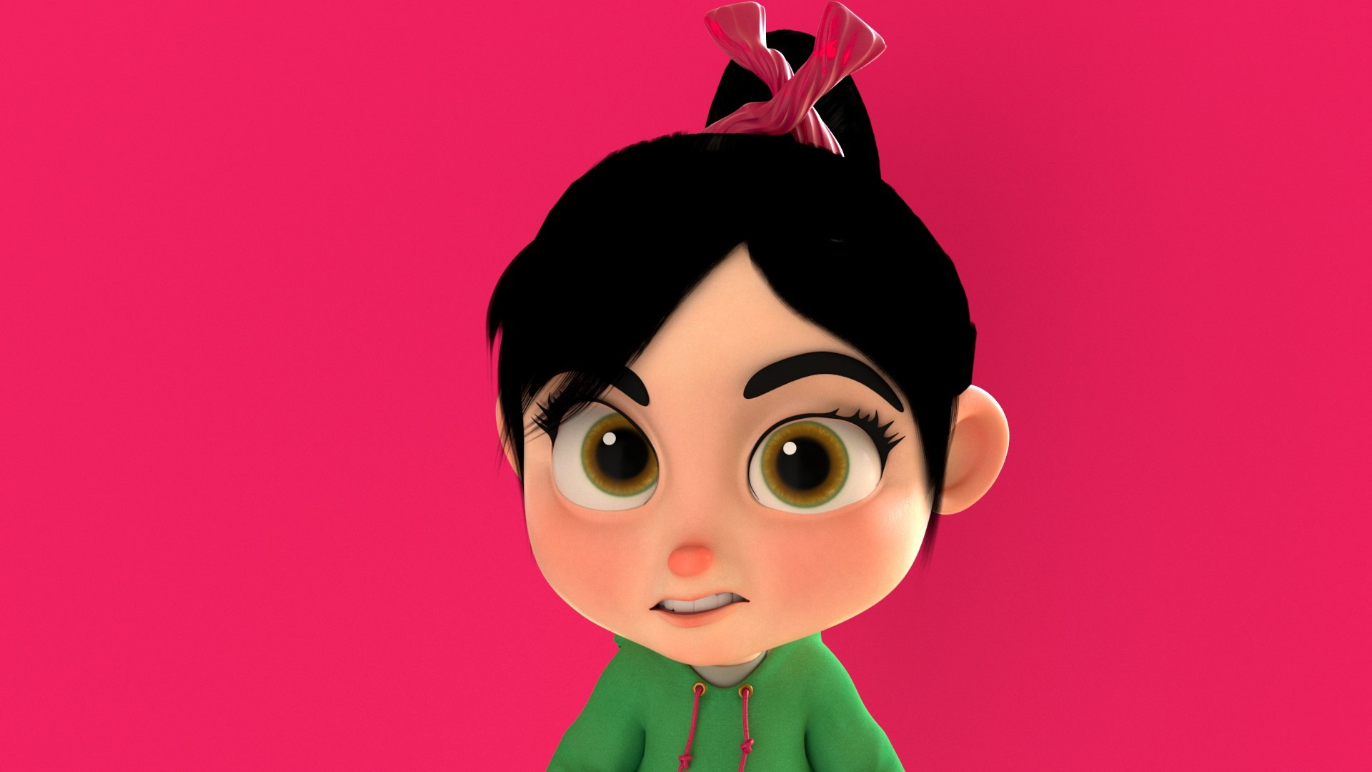 Vanellope - Character from Wreck-It Ralph 3D https://p.turbosquid.com/ts-thumb/0Y/BhW82L/Ve/vanellopefinal5/jpg/1684860557/1920x1080/fit_q87/523e80856944688a43061ffbd11b32cb0c99e308/vanellopefinal5.jpg