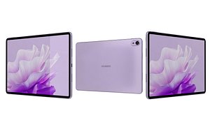 3D Huawei Matepad Air Pink Low Poly