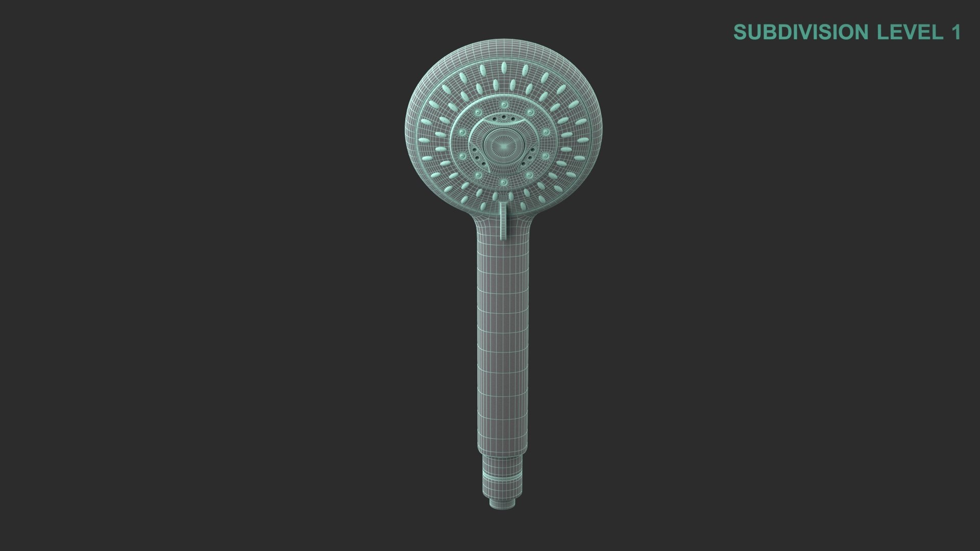 Shower Head 3D model https://p.turbosquid.com/ts-thumb/0Y/FrE4mz/eI/wireframe0005/jpg/1664345072/1920x1080/fit_q87/e8c9ae199ddf29883791f0d504f953d6d4cc4f44/wireframe0005.jpg