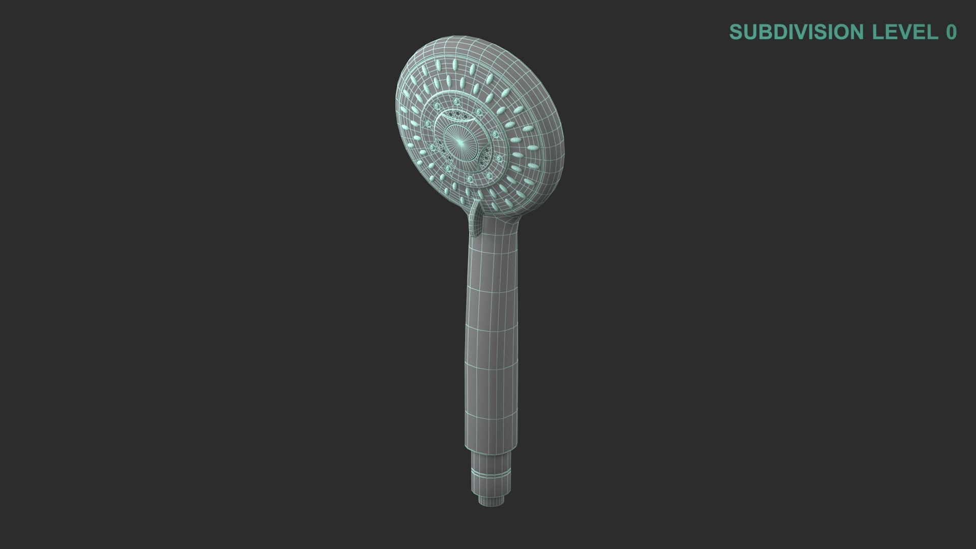 Shower Head 3D model https://p.turbosquid.com/ts-thumb/0Y/FrE4mz/hc/wireframe0007/jpg/1664345073/1920x1080/fit_q87/1ac3cbbbe2ac171b56fa7f78dffa0b07426545c8/wireframe0007.jpg