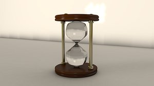 3D sand clock model