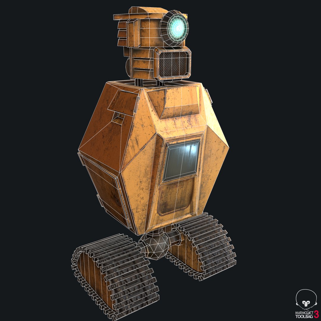 3D Ready Robot Pbr Model - TurboSquid 1221039