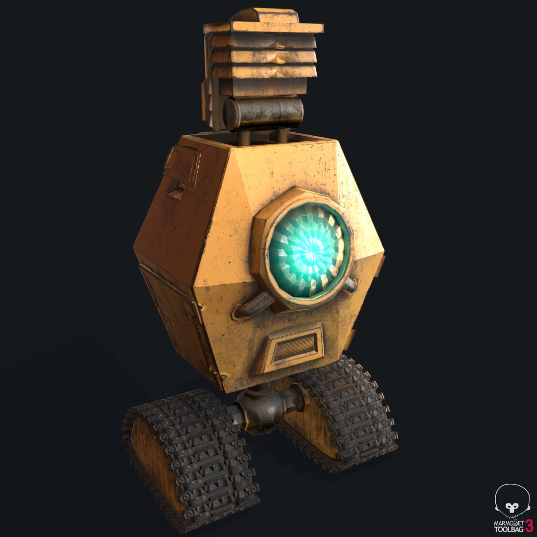 3D Ready Robot Pbr Model - TurboSquid 1221039