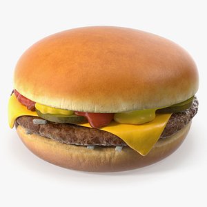 McDonalds Cheeseburger model