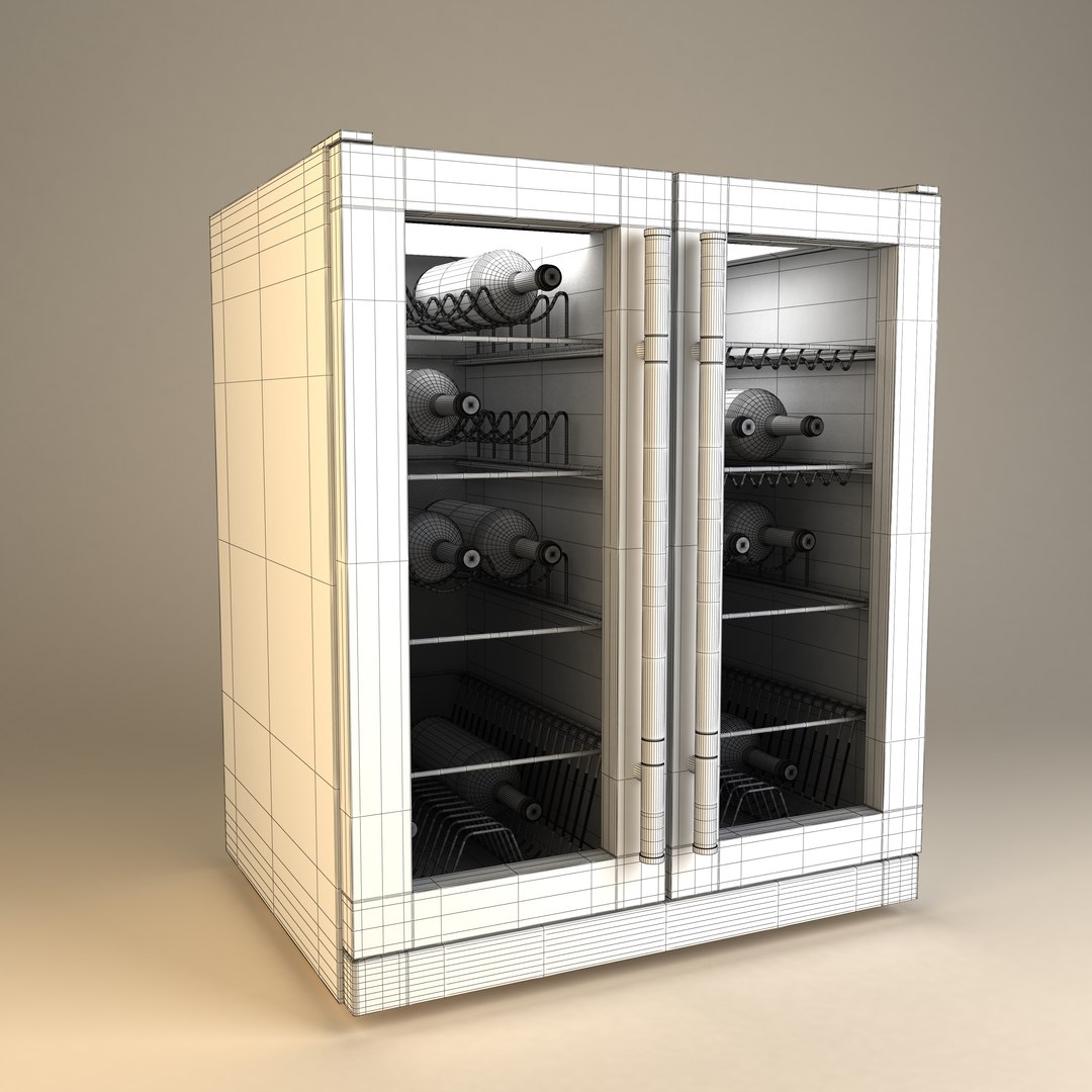 Wine Chiller 3d Model