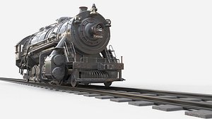 Steam Locomotive 3D