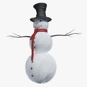 snowman realtime 3D model