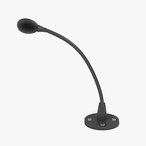 3d model microphone phone