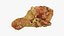 Cuisse de poulet frite