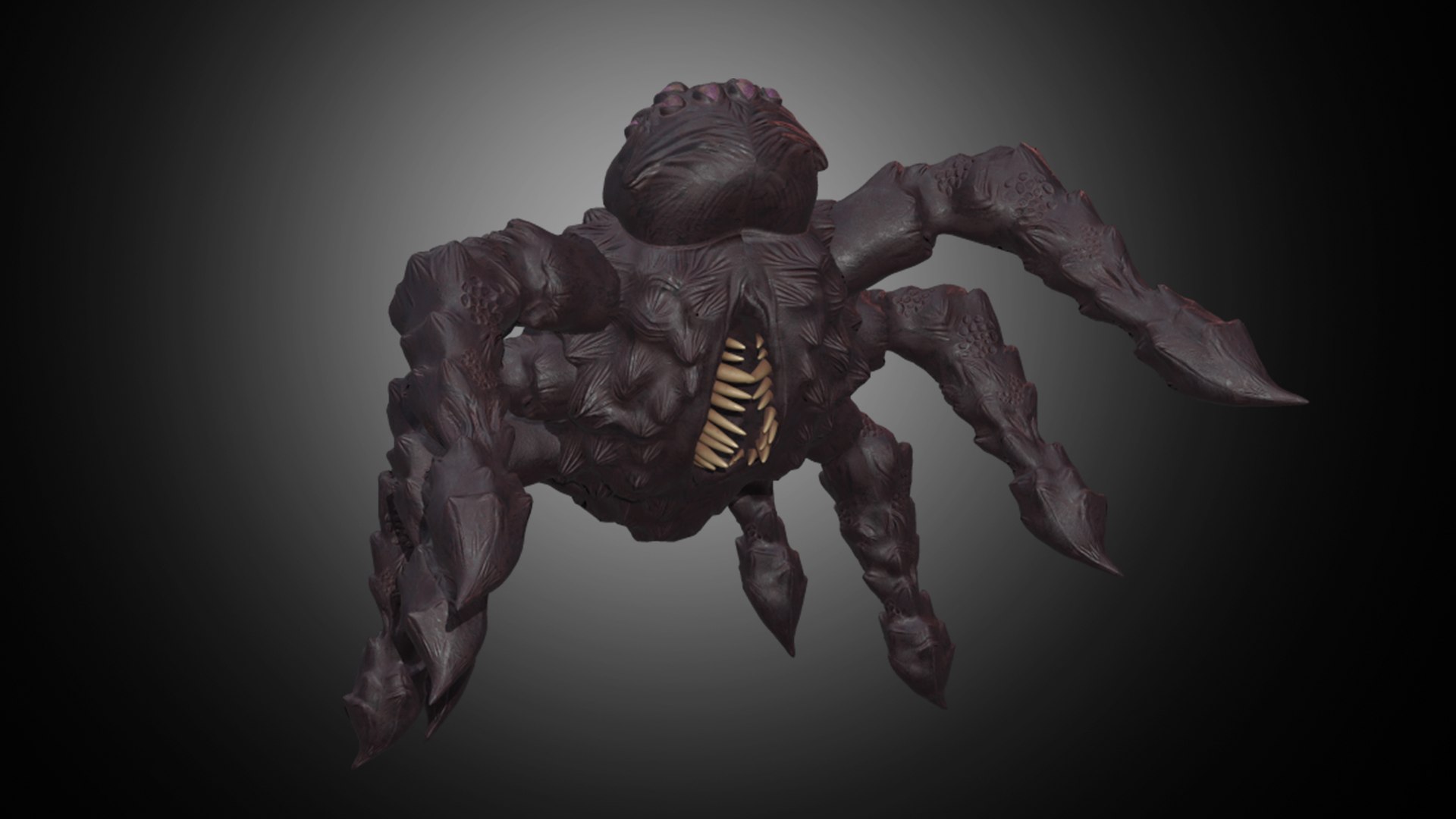 3D model Monster Spider https://p.turbosquid.com/ts-thumb/0Y/XRITr8/q9/01/jpg/1620760051/1920x1080/fit_q87/4826cd2a321daf2dbaa19327a1519d41355f8d27/01.jpg