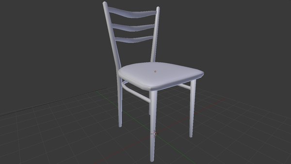 chair hall 3d model