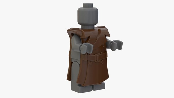 Lego figure 2024 3d model