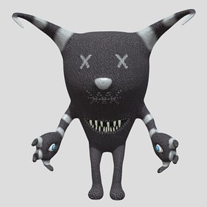 3D fantasy toy model