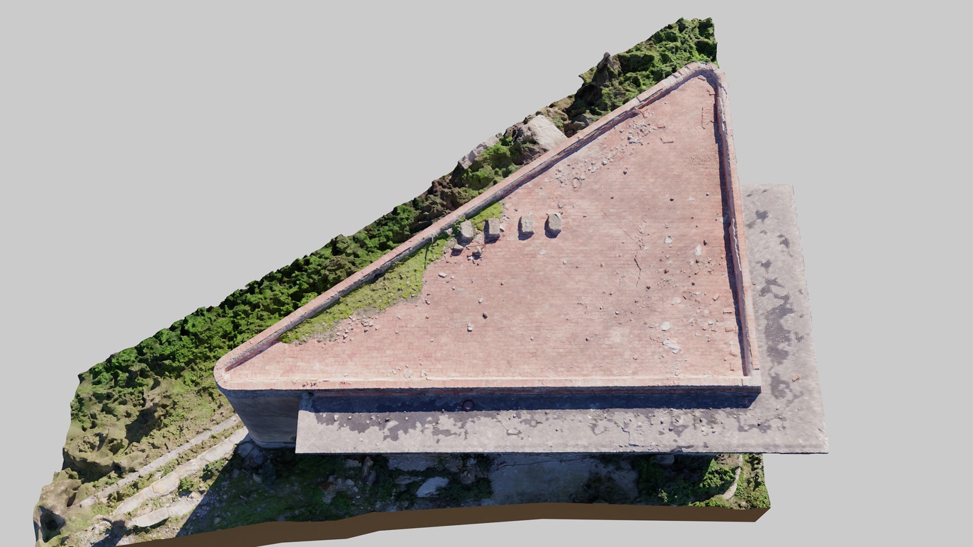 Abandoned-Building-Triangle-4 3D - TurboSquid 2231560