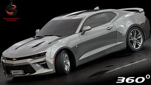 chevrolet camaro ss 2017 3D model