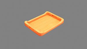 Cartoon wooden tray