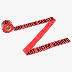 Barricade Tape Do Not Enter Red