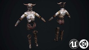 3D model female set 2