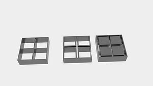 window cookie cutter 3D