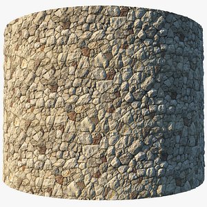 8k seamless PBR masonry material 08