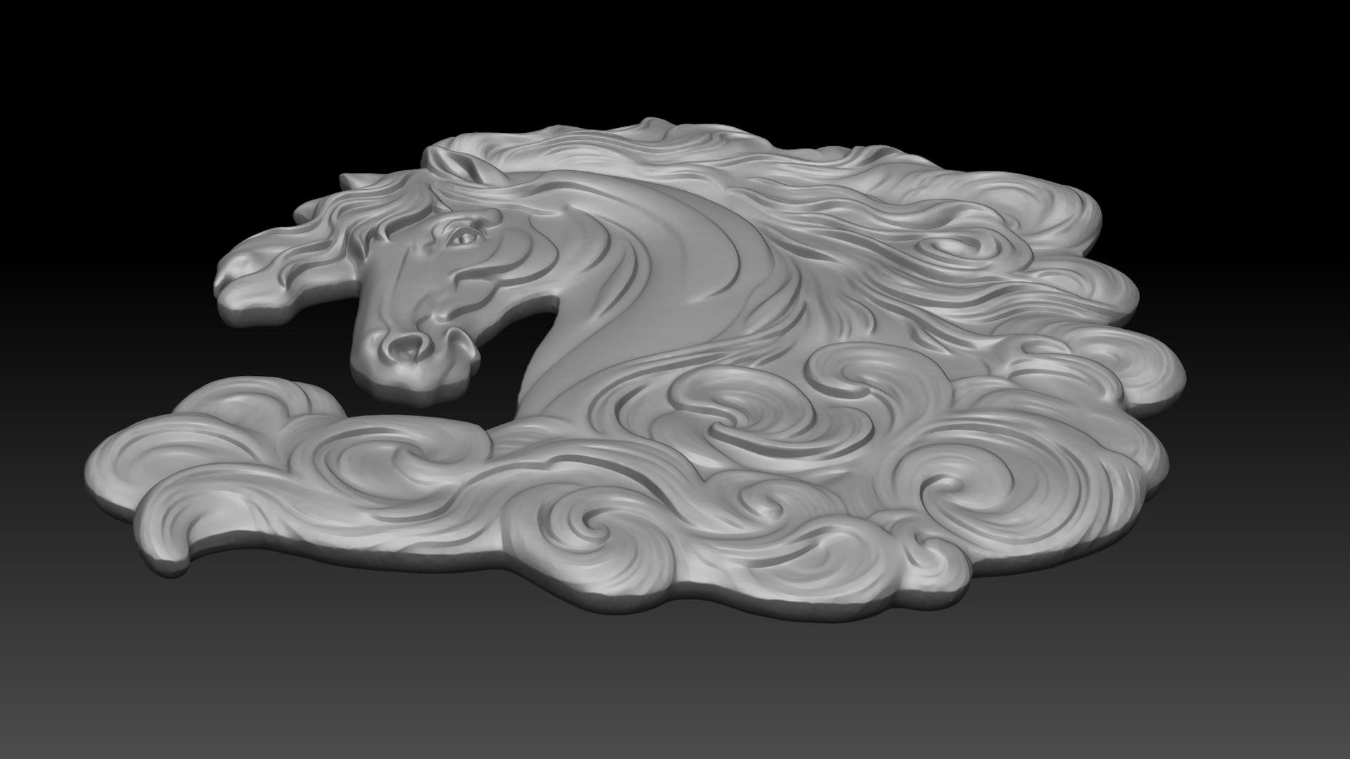 3D Horse Bas Relief 240510 18 3D Print Model Model - TurboSquid 2293751