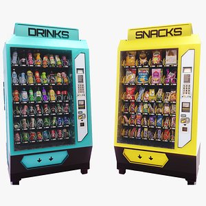 Vending machine 3D model
