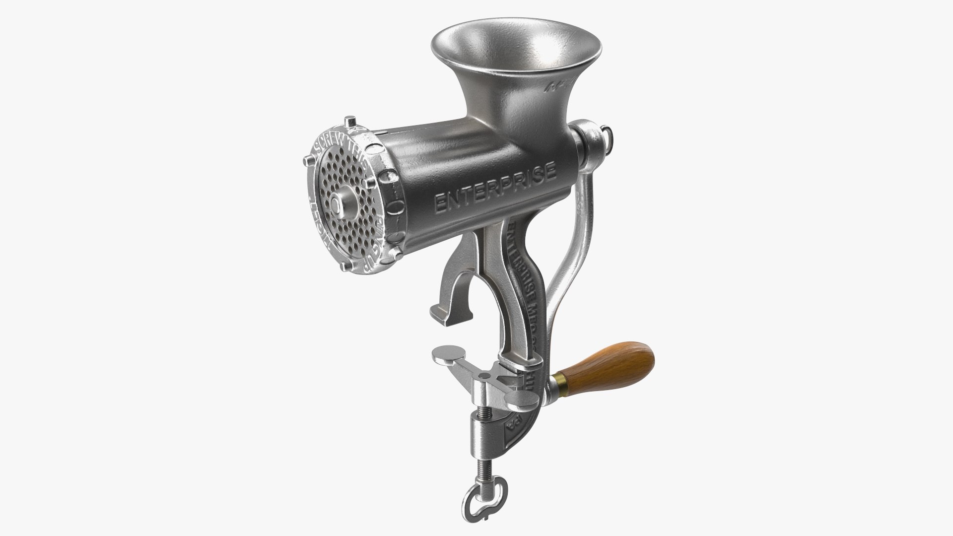 Hand Meat Grinder 3D model preview